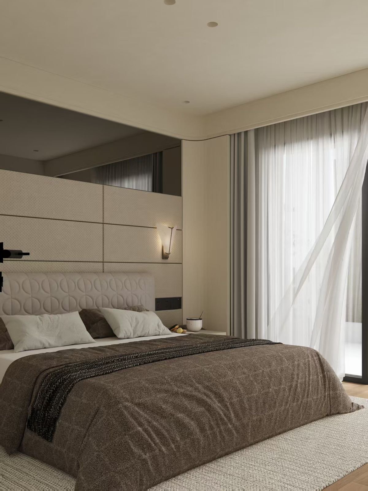 High end Master Bedroom Area Of 3 Bedrooms At Belgravia Place Apartments In Kileleshwa
