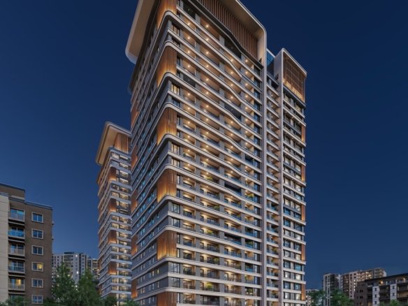 3 bedrooms at Ivy Park residences in kilimani Exterior corner veiw