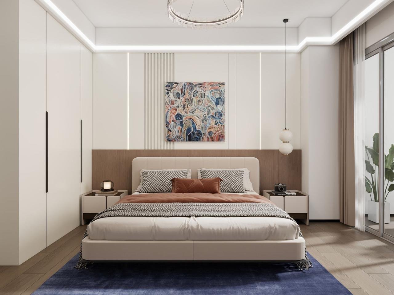 High end Bedroom Of 1 bedrooms At Calla Residency In Westlands