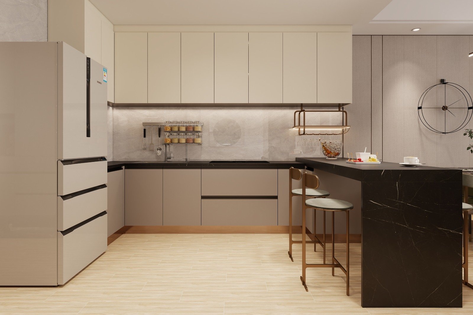 Modern Designed Kitchen Of 2 bedrooms At Lesto Residences In Westlands