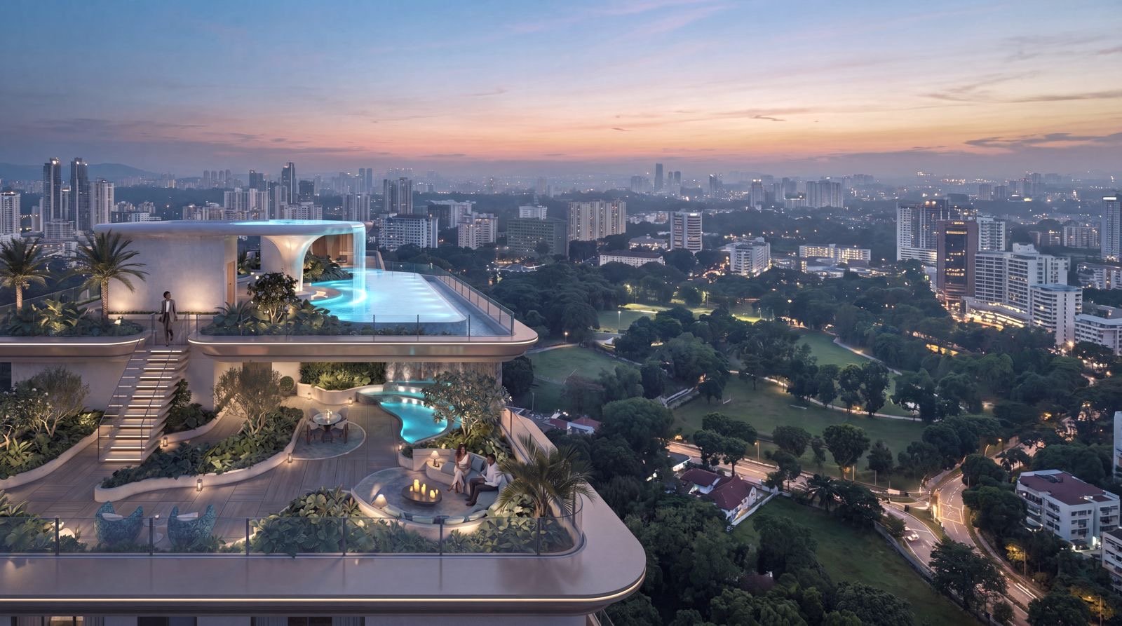 rooftop view of 1 Bedrooms At Ivy Myst Residence In Kileleshwa
