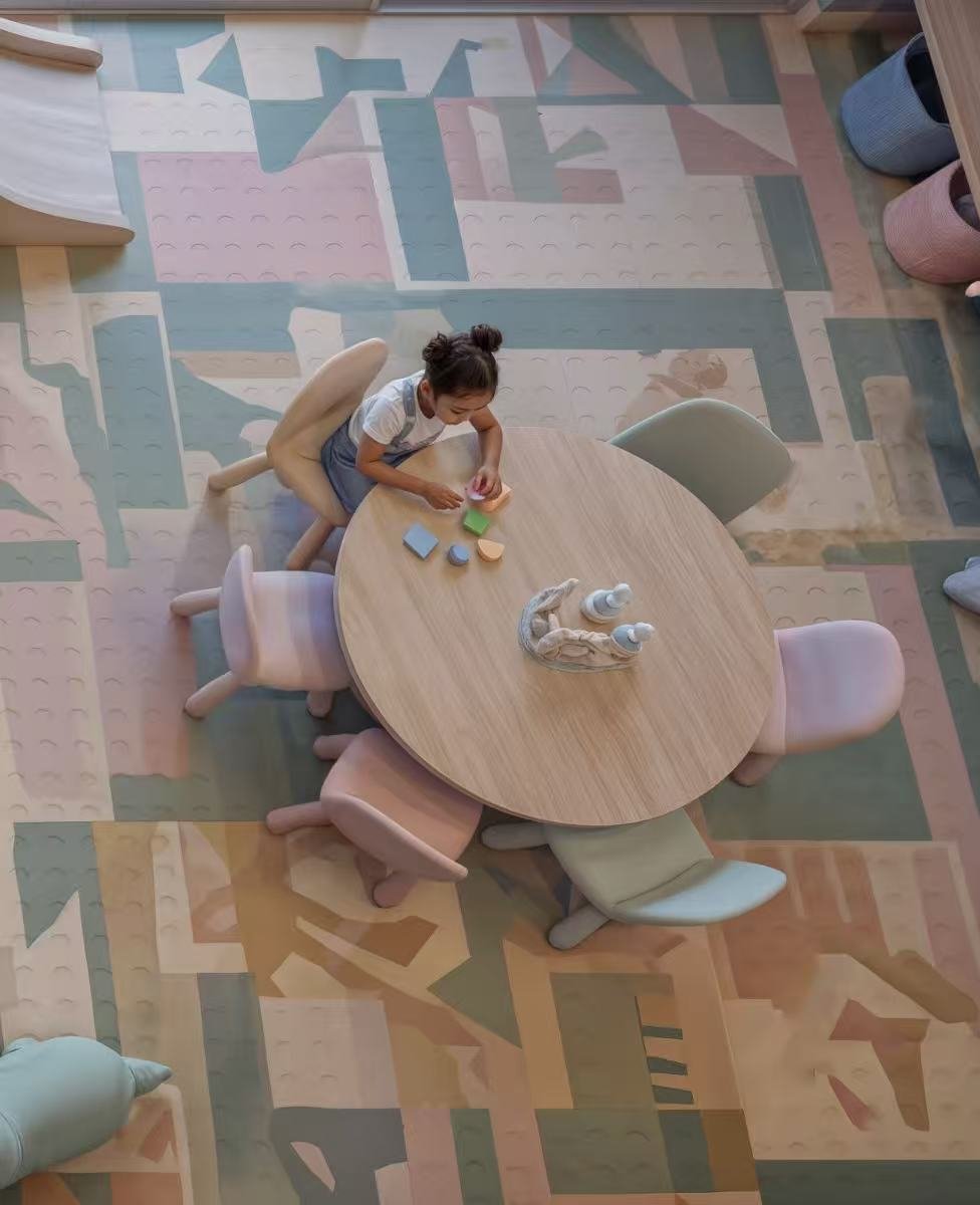 Kids play area of 2 bedrooms at Riverside Times Apartments