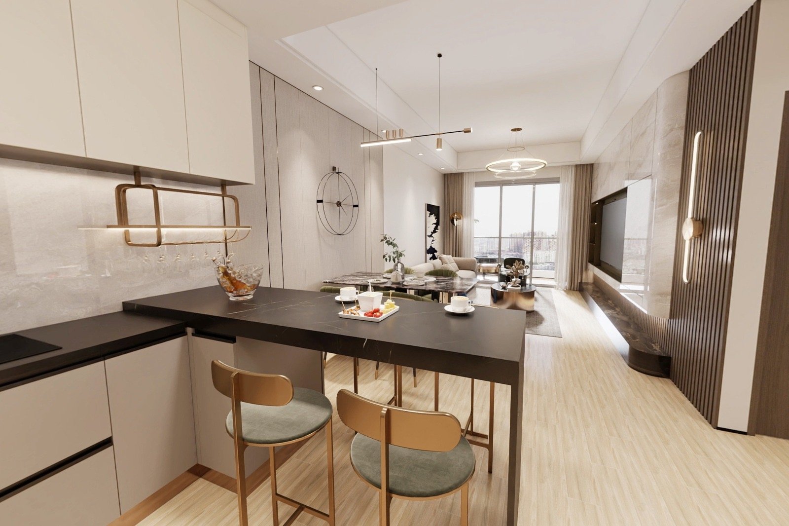 Dining Area Of 1 bedrooms At Lesto Apartments In Westlands