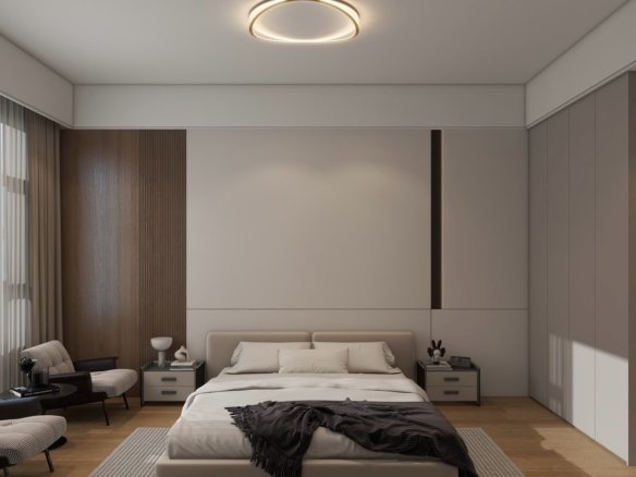 Executive Master Bedroom Of 2 bedrooms At Lilydale Apartments In Riverside