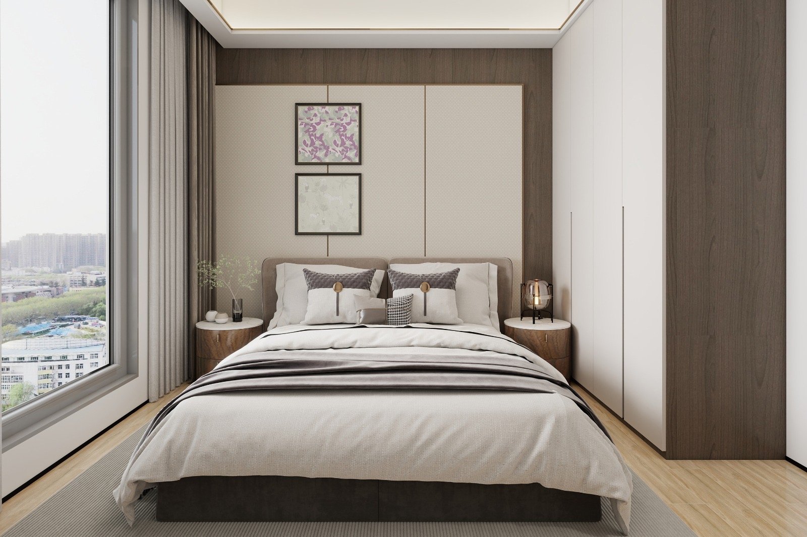 Stylish Bedroom Of 1 bedrooms At Lesto Apartments In Westlands