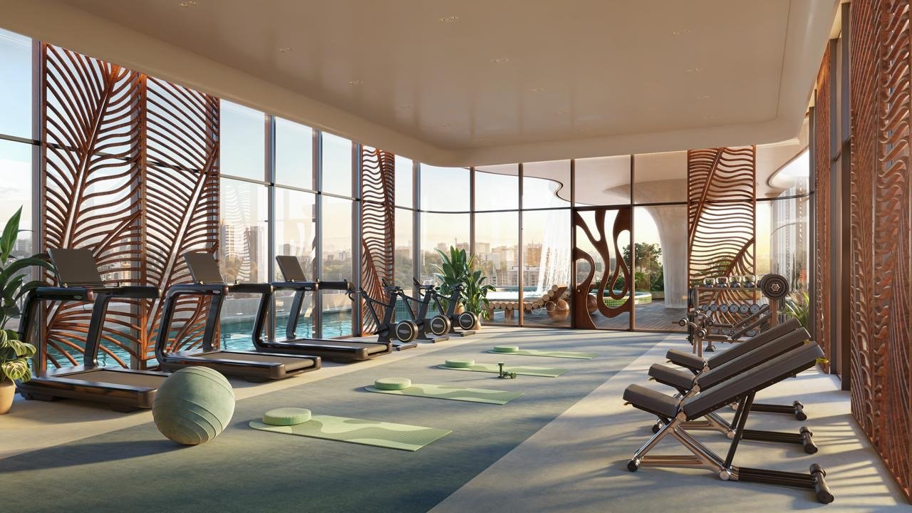 Gym area of 3 Bedrooms At Ivy Myst Residence In Kileleshwa