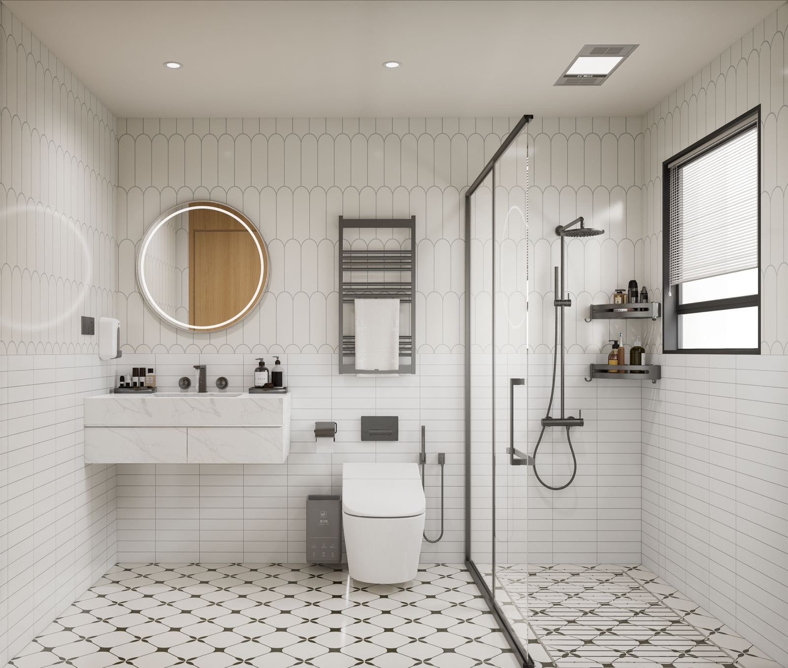 Master bathroom of 3 bedrooms at Mogotio Oasis Apartment In Westlands