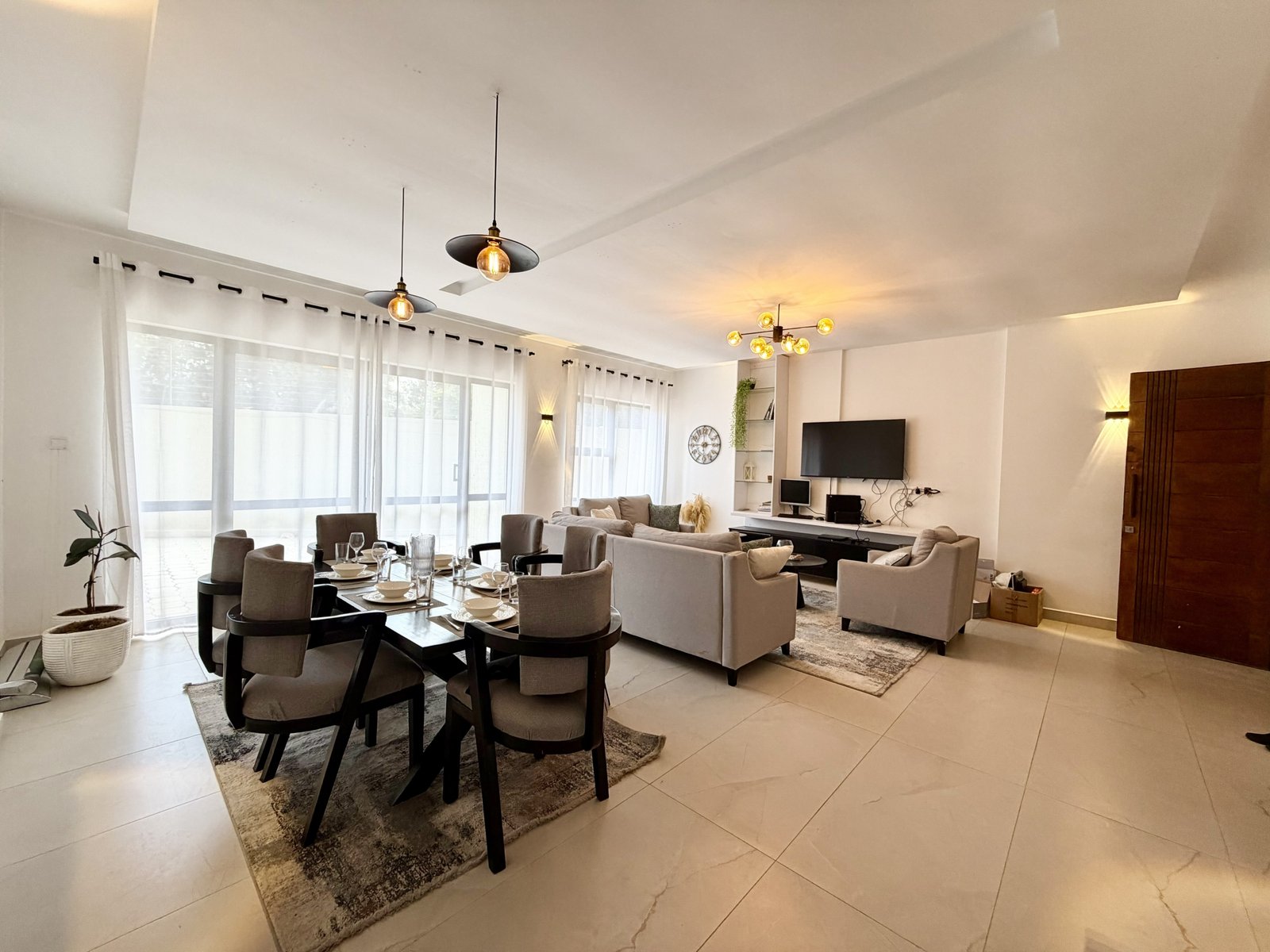 Spacious Living room Area Of 4 Bedrooms At Emaar Residence Apartment In Westlands