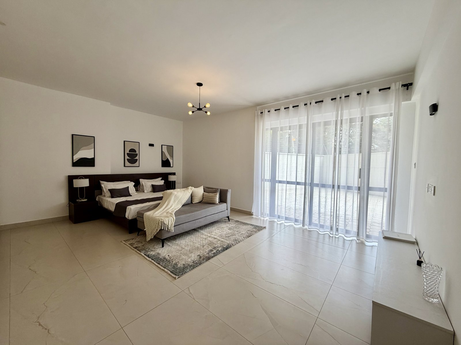 High End Master bedroom Area Of 4 Bedrooms At Emaar Residence Apartment In Westlands