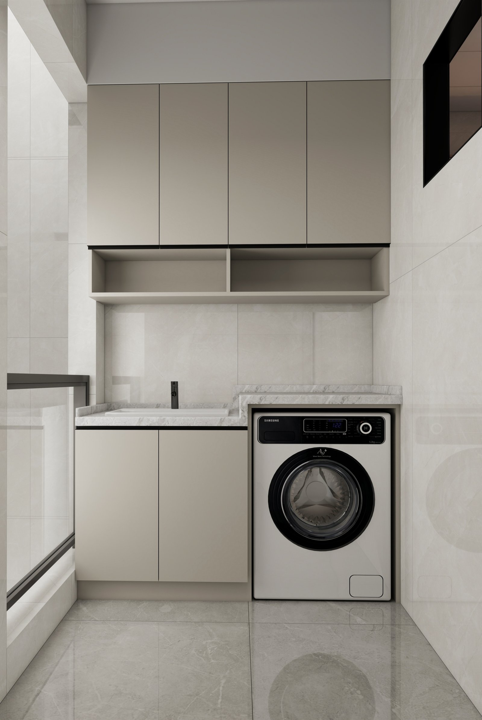 Laundry Area Of 2 Bedrooms At Capital Vista Apartments In Kilimani