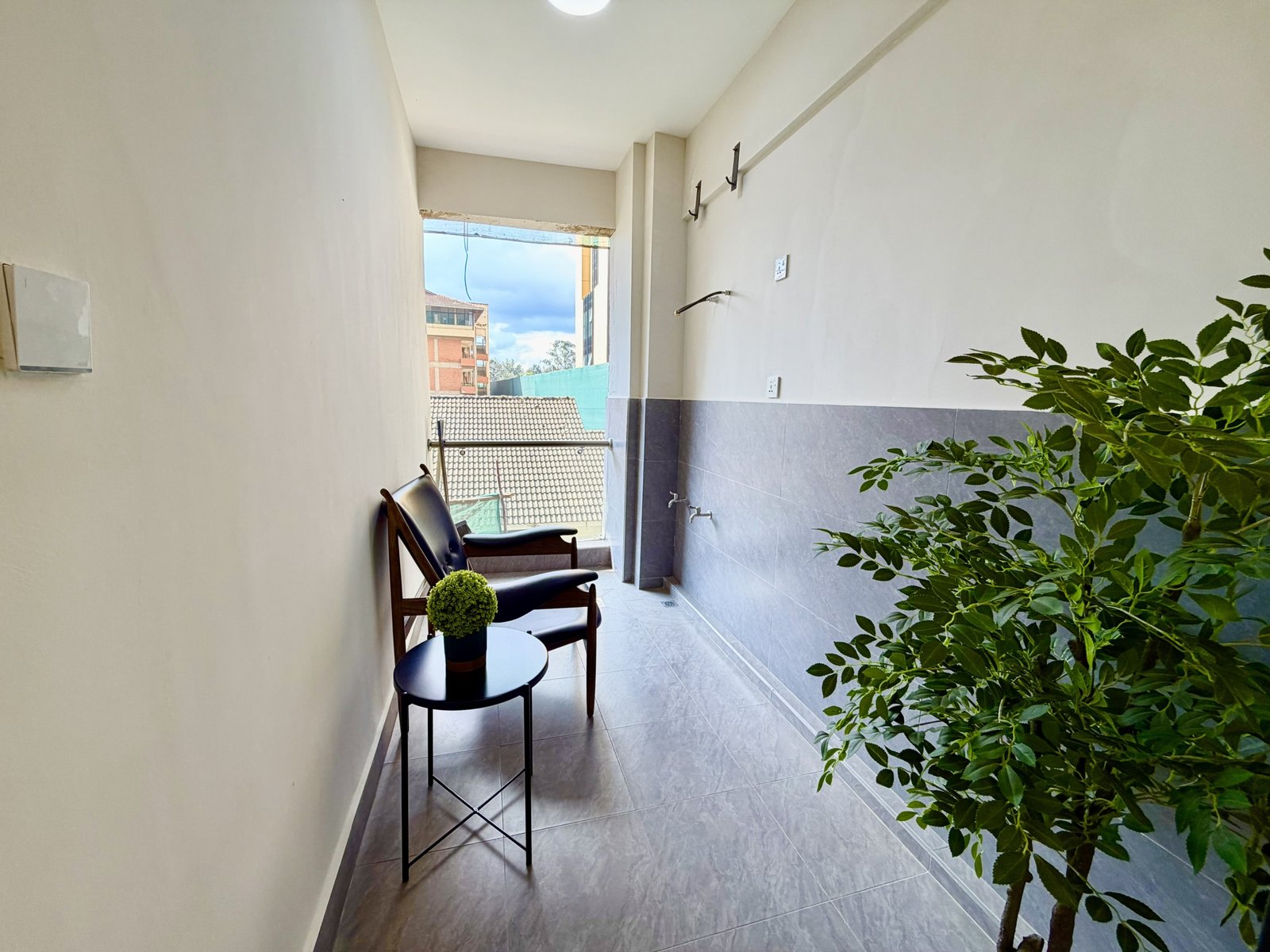 Siting Area Of 2 bedrooms At 1050 Apartments In Kilimani