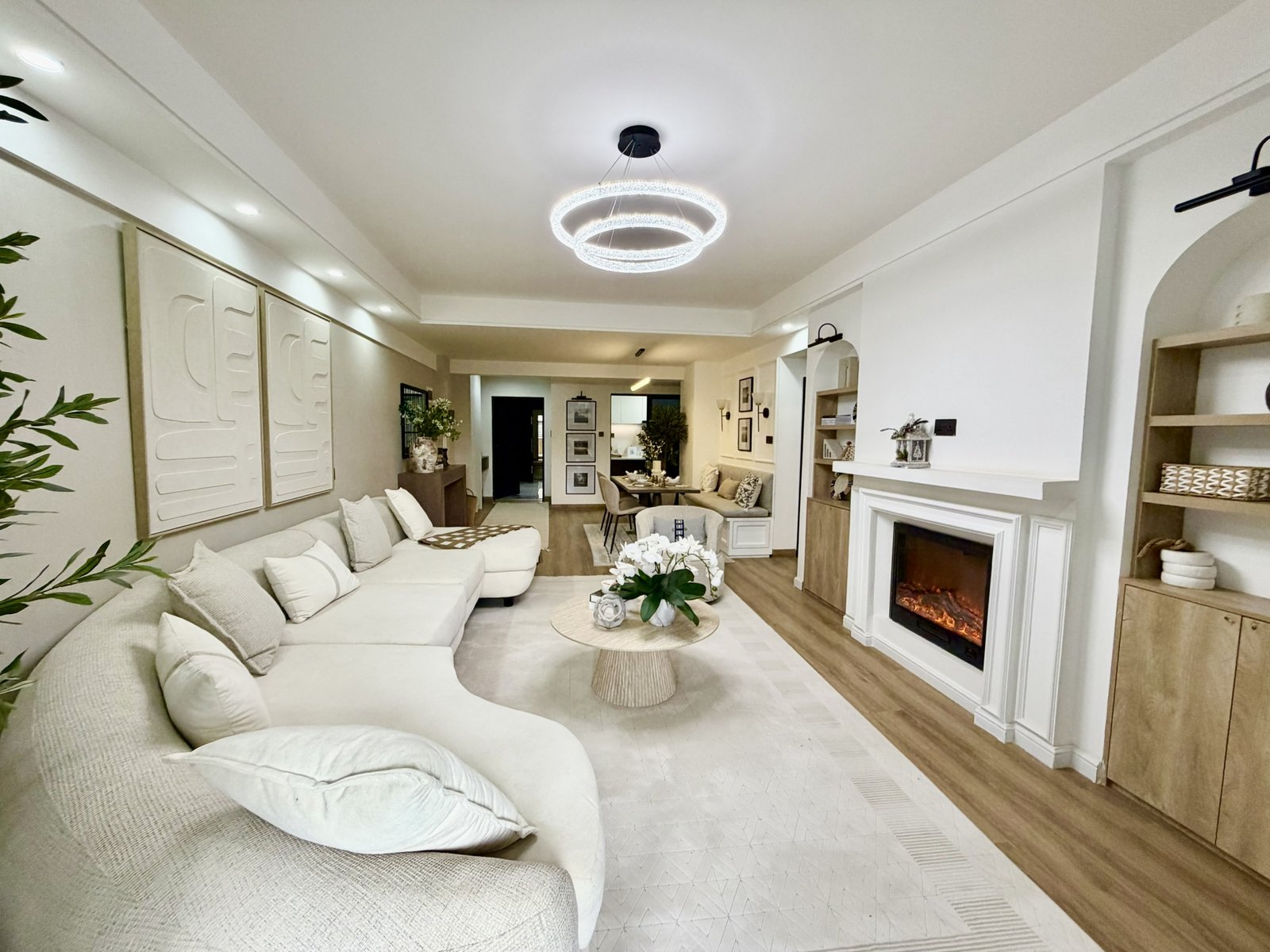 Living room of 2 Bedrooms At Marina Bay Phase 2 Apartments In Westlands back view