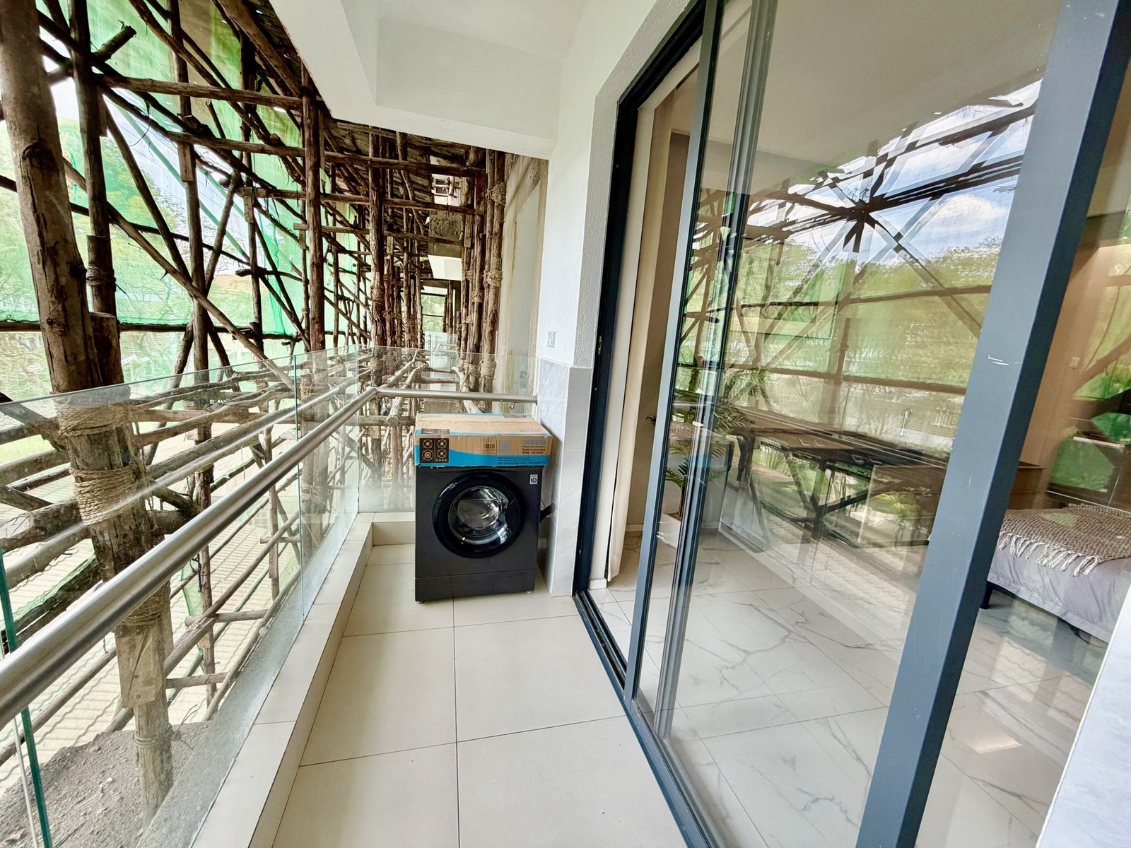 Laundry Area Of 1 Bedrooms At Ilu Green Homes Apartments In Kilimani