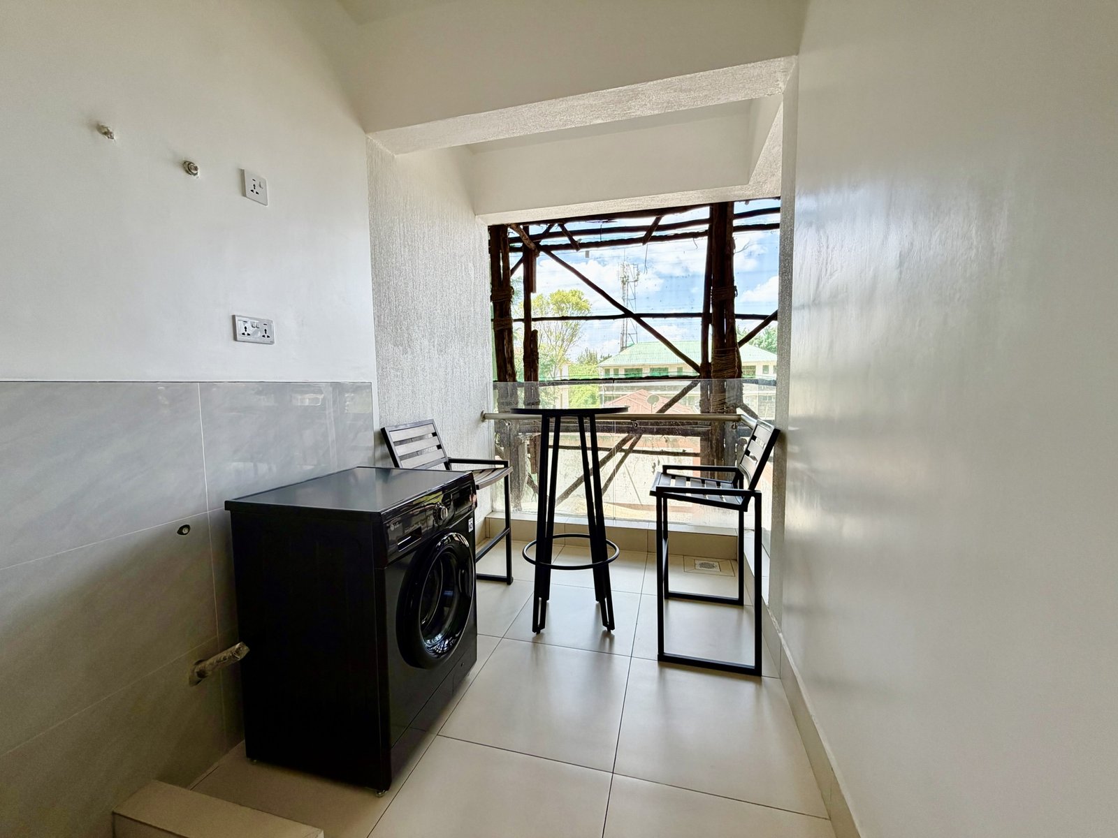 Laundry Area of 1 Bedroom + Study At Ilu Green Homes Apartments In Kilimani