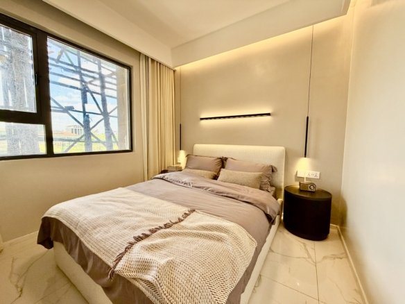 Elegant Bedroom of 1 Bedroom + Study At Ilu Green Homes Apartments In Kilimani