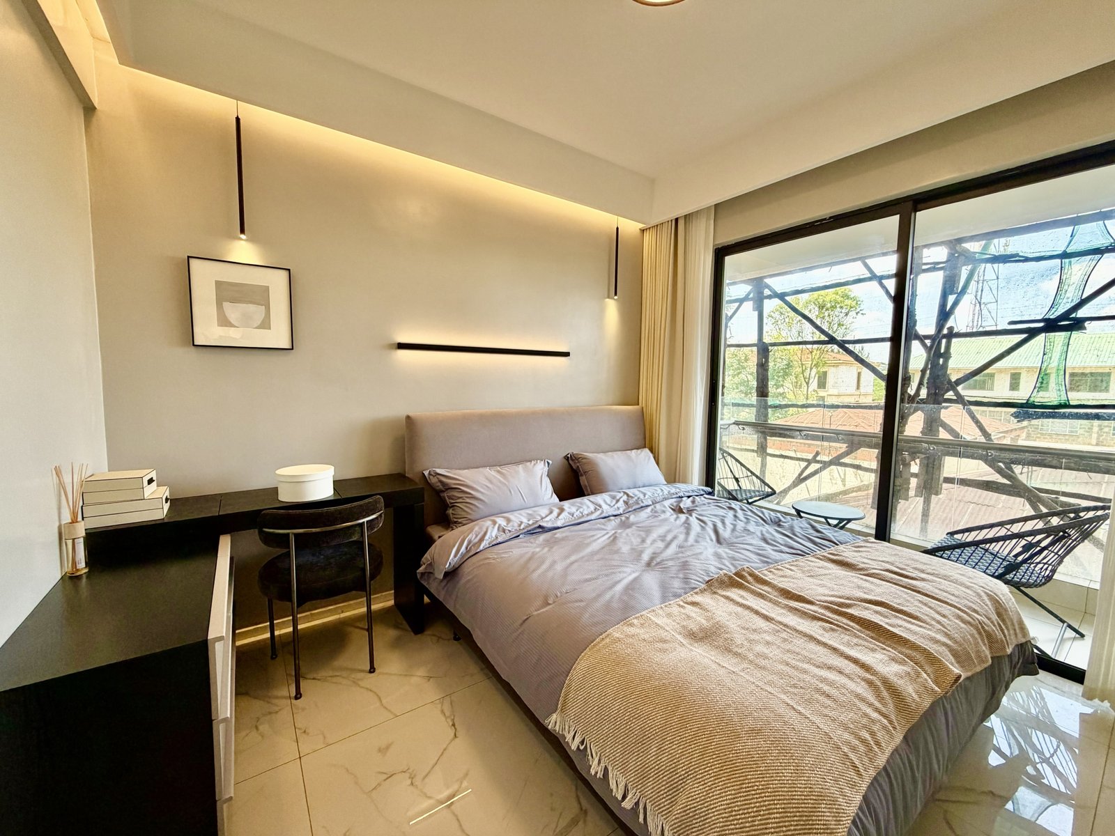 High End Master Bedroom Area Of 4 Bedrooms At Ilu Green Homes Apartments In Kilimani