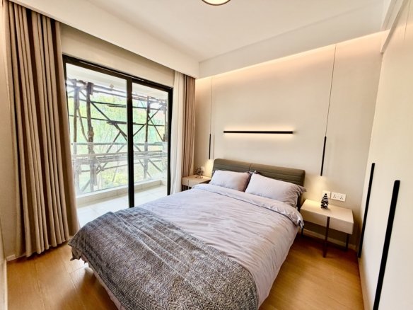 Stylish Bedroom of 3 bedrooms At Ilu Green Homes Apartments In Kilimani