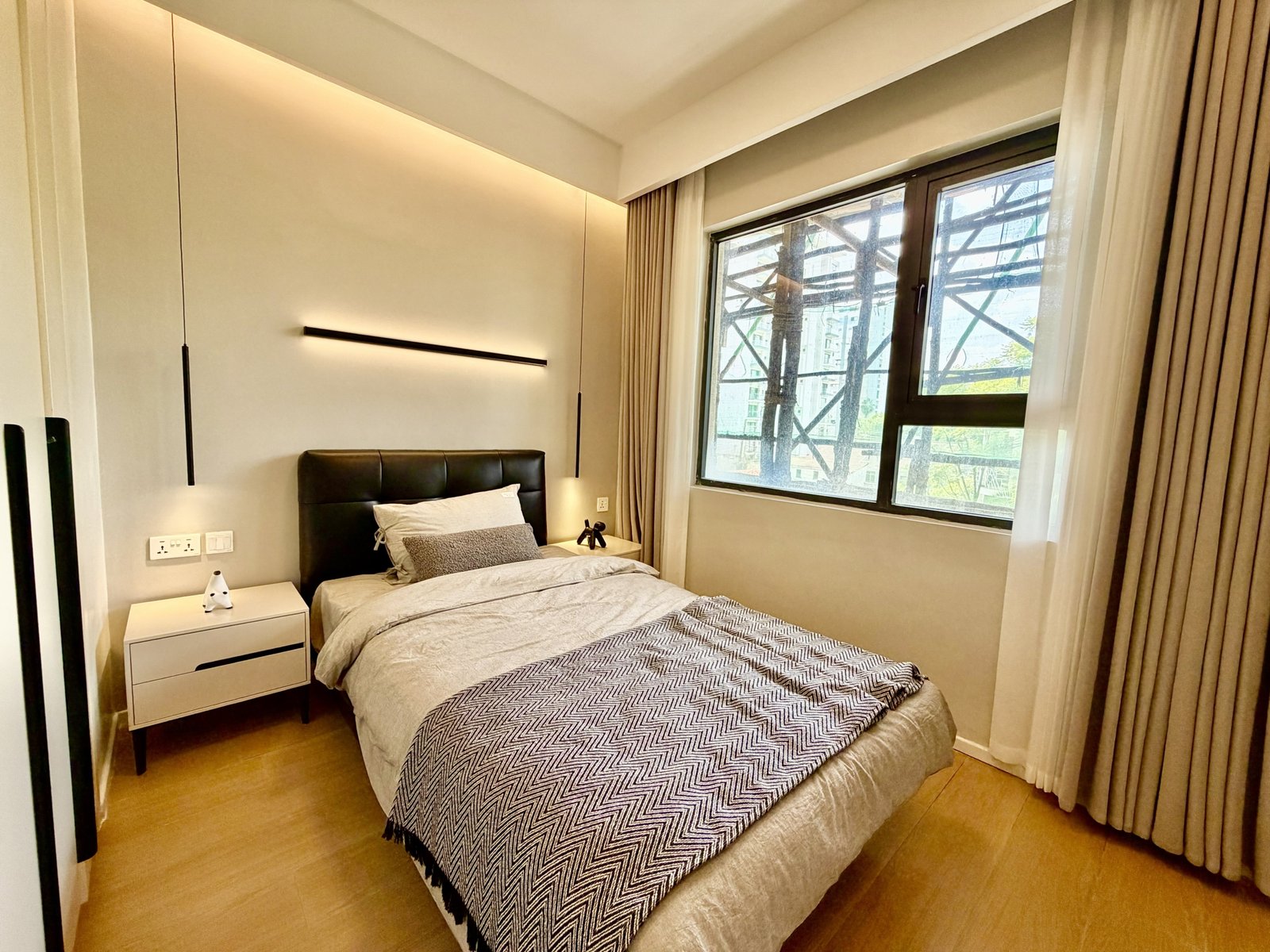 Guest Bedroom Area of 4 bedrooms At Ilu Green Homes Apartments In Kilimani
