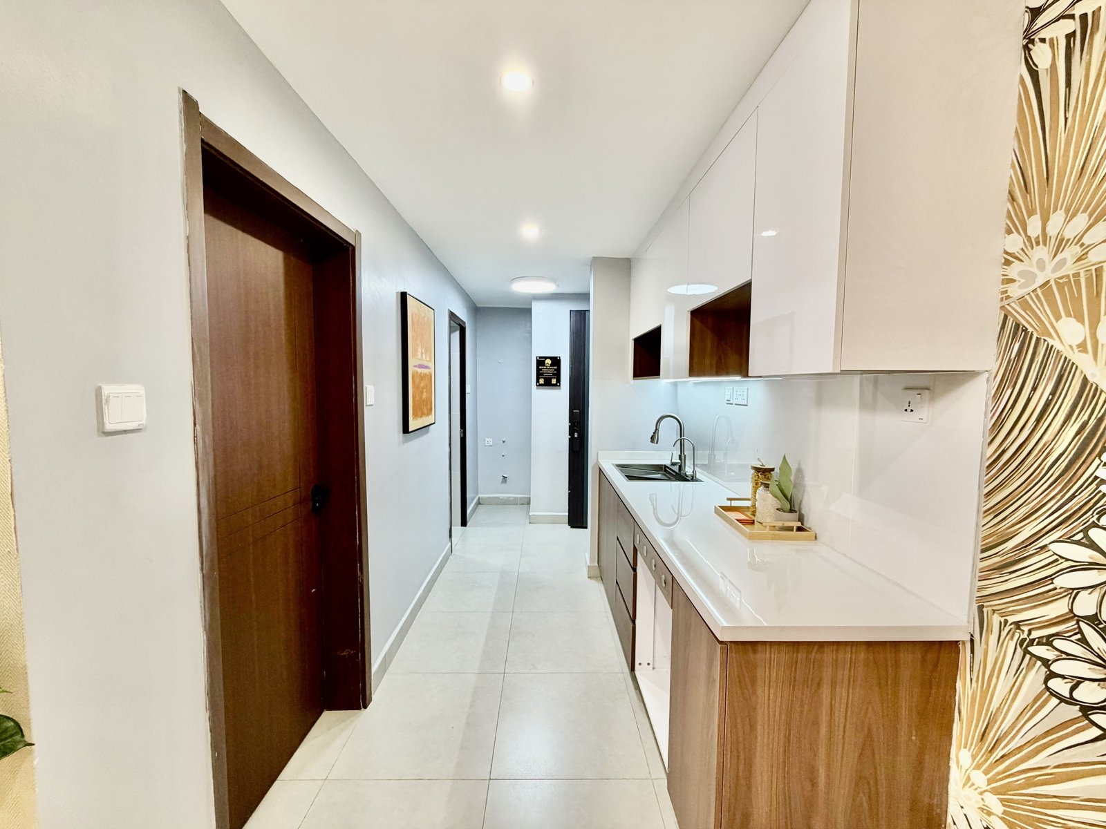 modern design kitchen area of 1 Bedrooms At Skyline Residence Apartments In Westlands