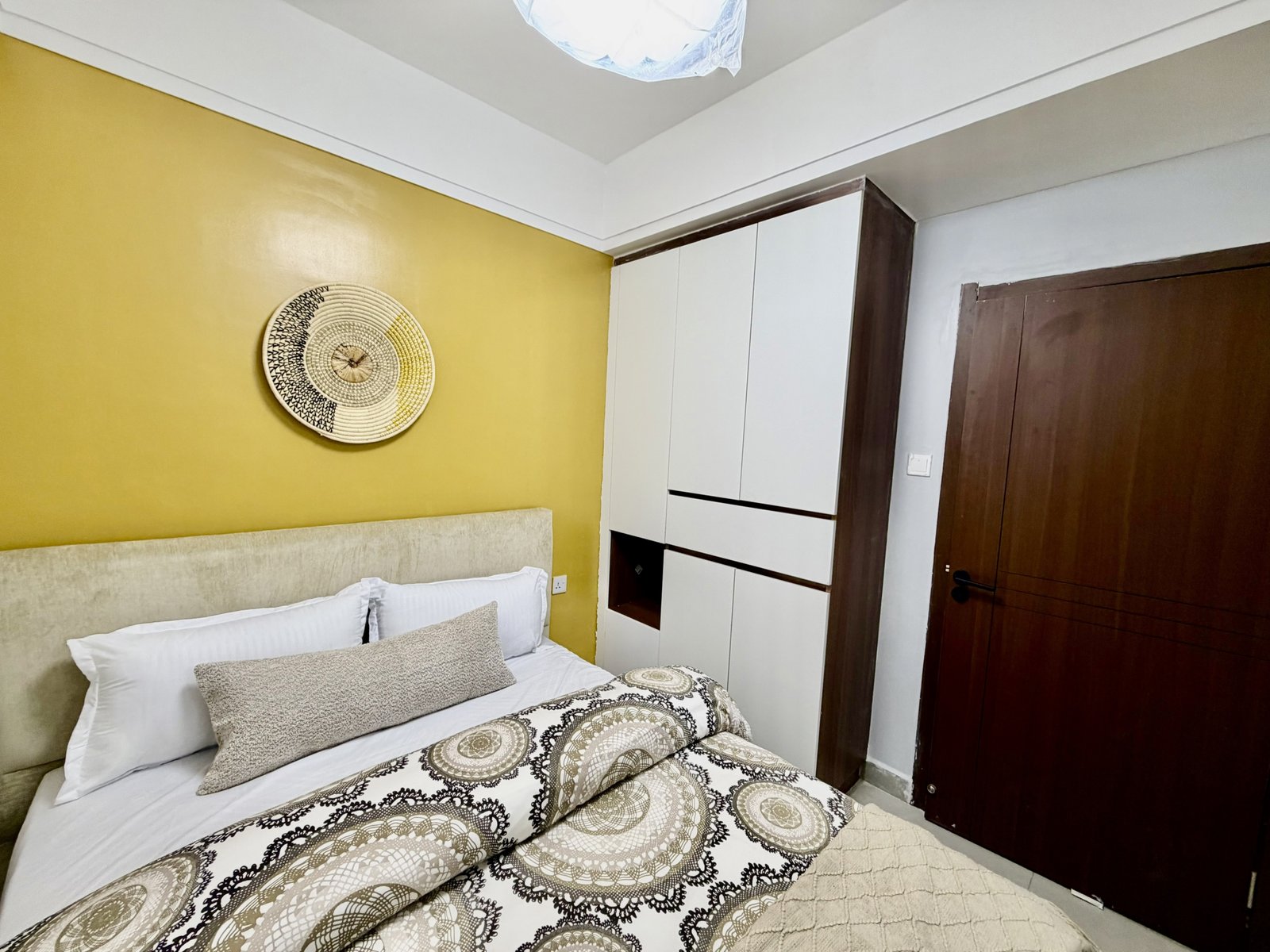 bedroom area of 1 Bedrooms At Skyline Residence Apartments In Westlands