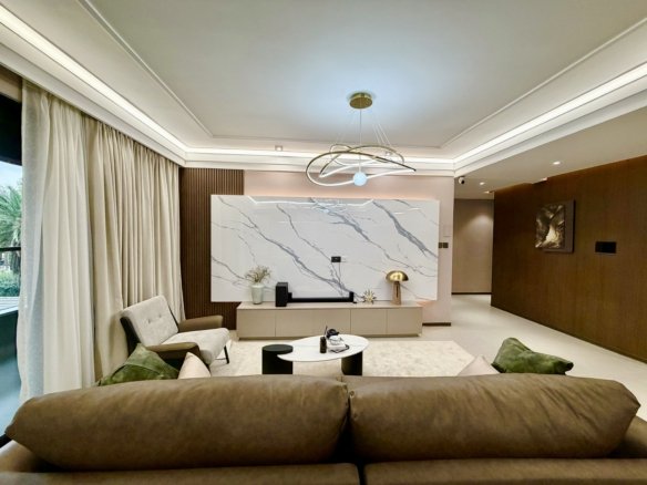 Living room area front view of 3 Bedrooms At ONLYOU Elgeyo Apartments In Kilimani