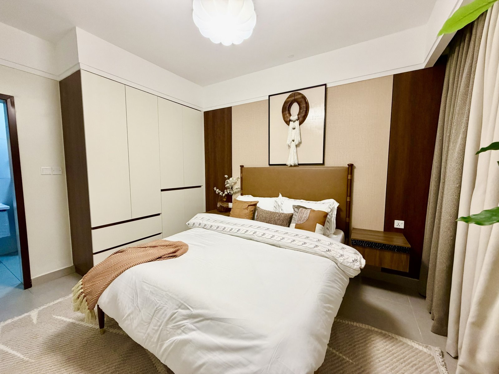 Masterbedroom of 2 bedrooms at Skyline Apartments In Kilimani