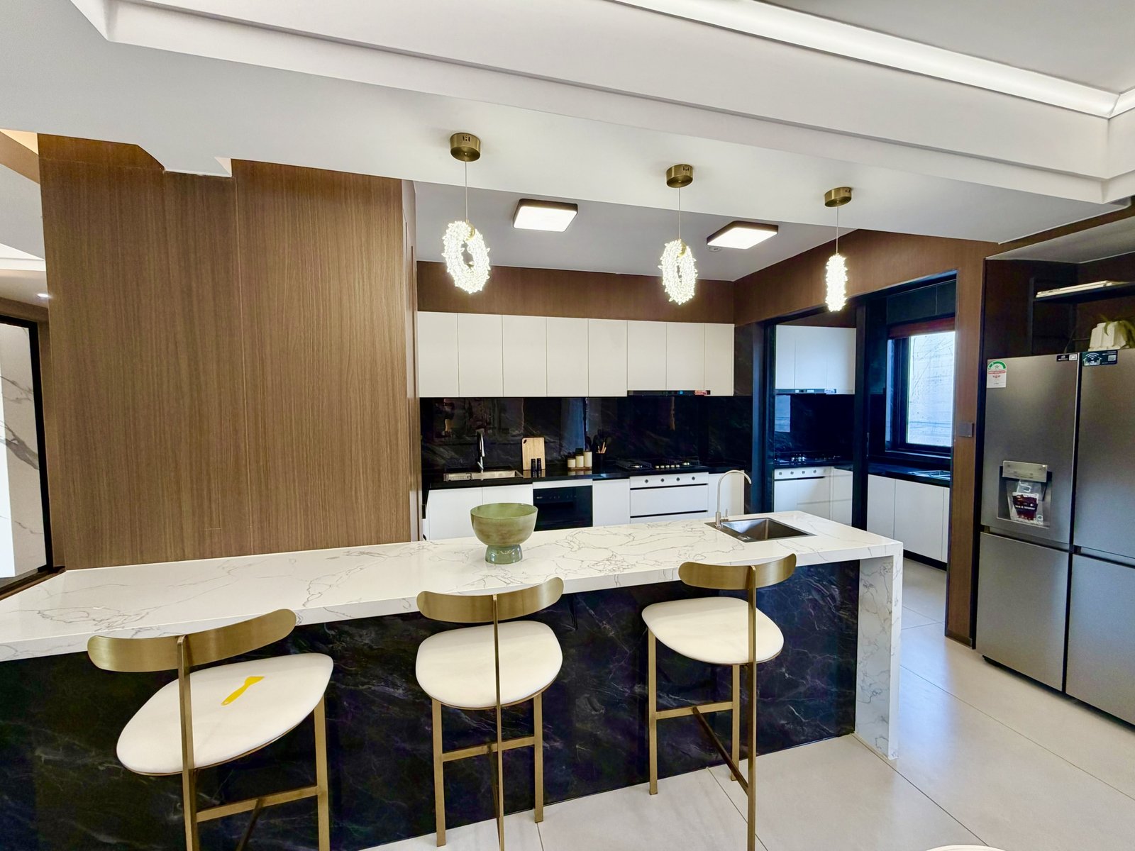 Modern design kitchen area at ONLYOU Elgeyo Apartments In Kilimani