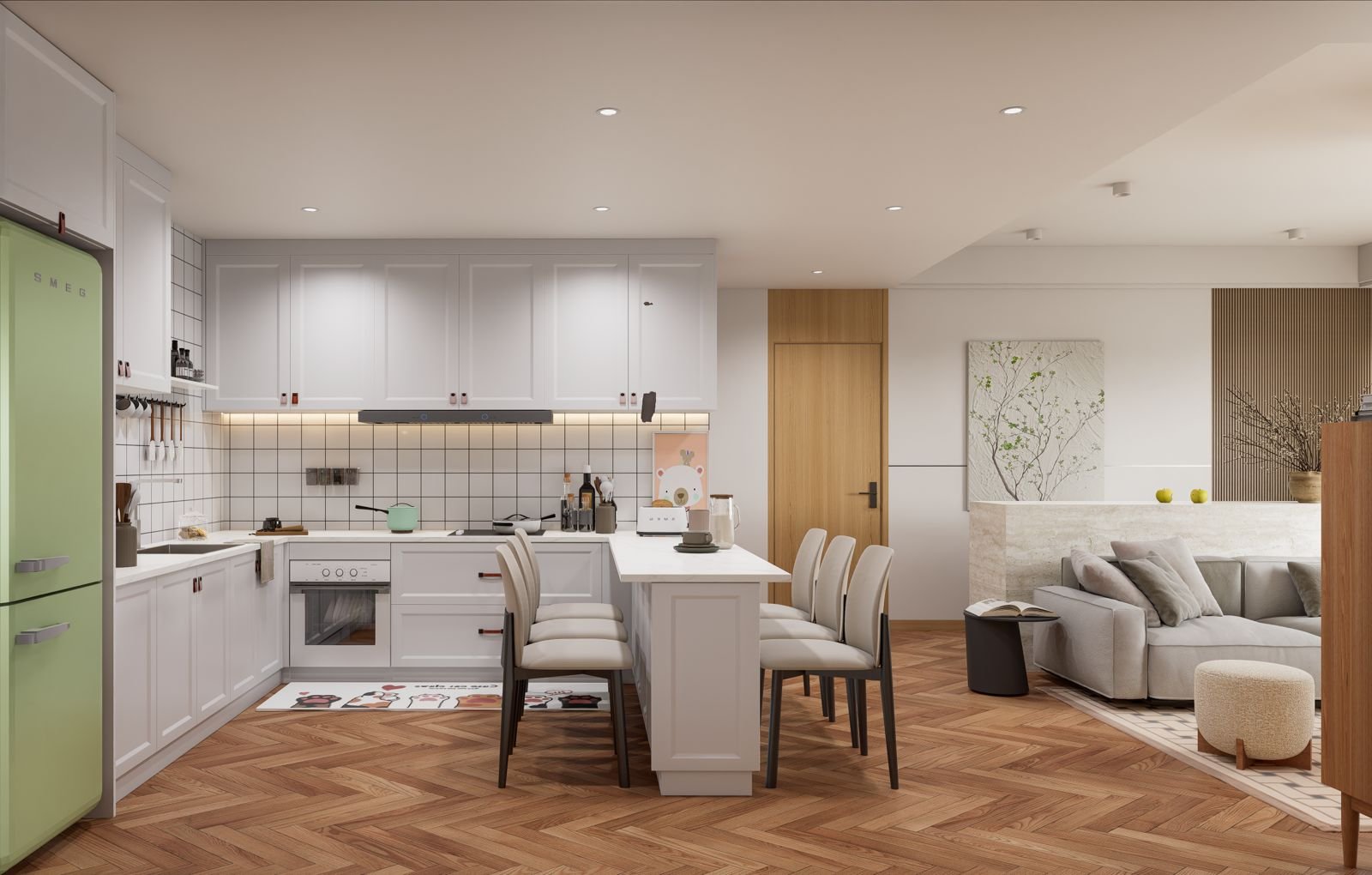 elegant dining Area of 3 Bedrooms At Mogotio Oasis Apartments In Westlands