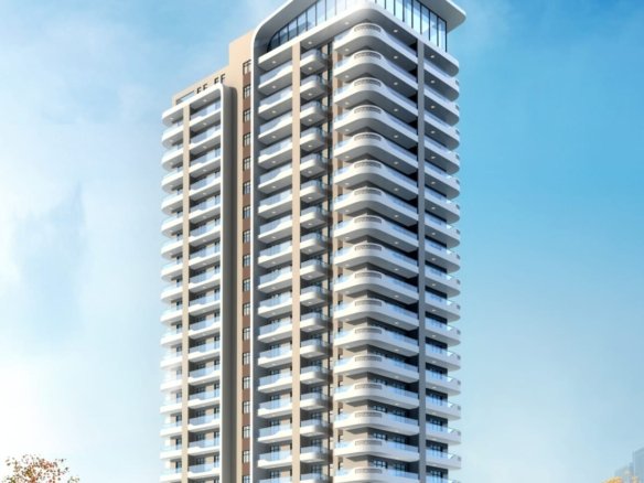 Exterior Side view at Riverside Times Apartments