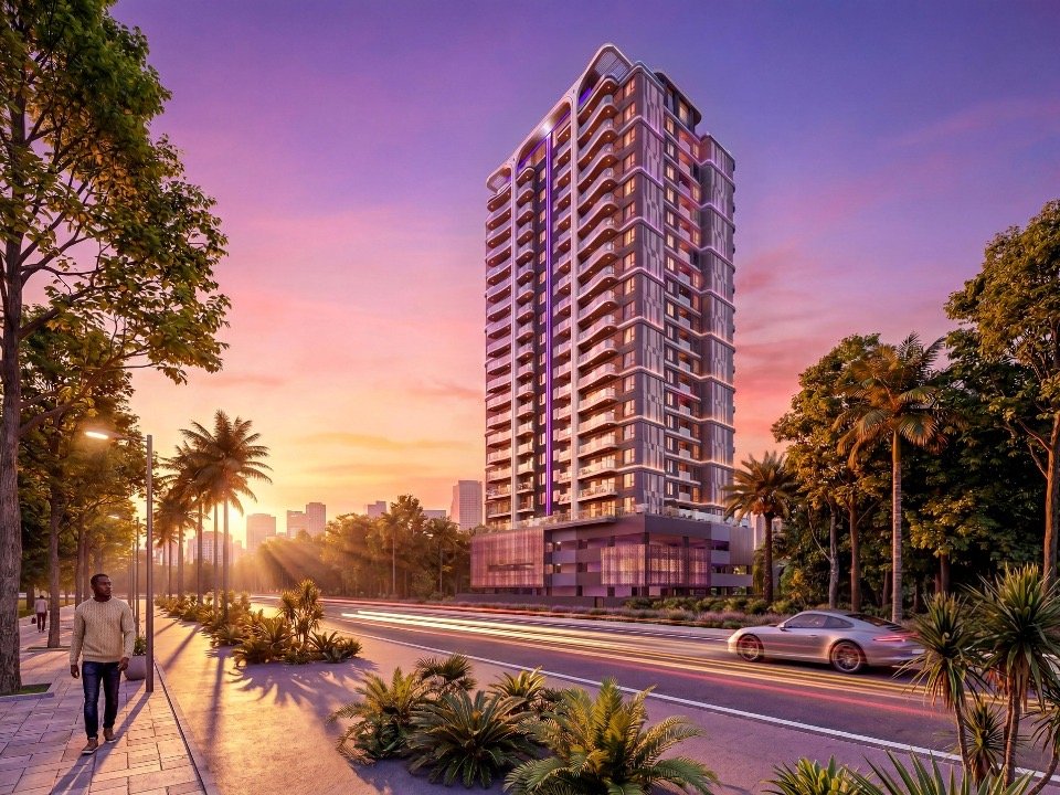 Exterior fair view of 2 bedrooms At Space Residence In Kileleshwa