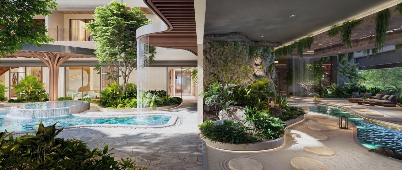 Serene walkway of 3 Bedrooms At Ivy Myst Residence In Kileleshwa