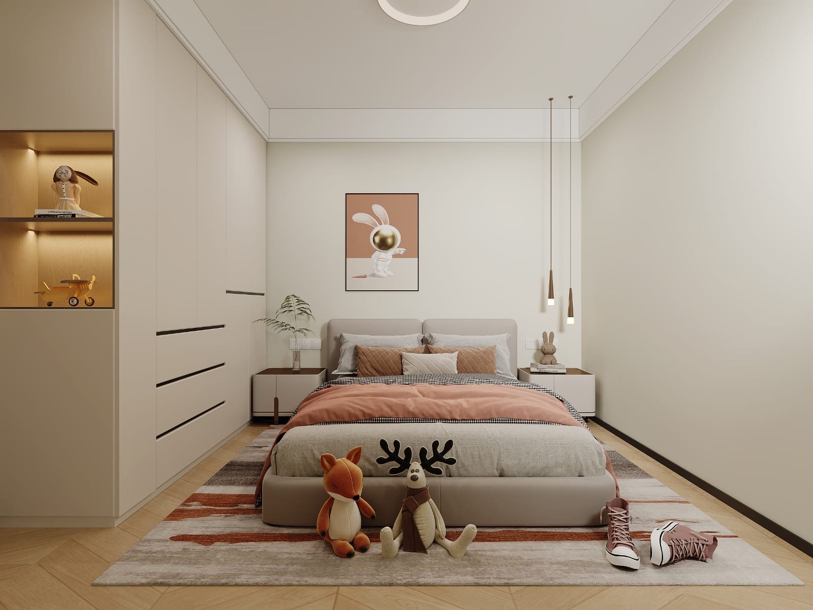 Stylish bedroom Of 4 bedrooms at Maylan Park Residence In Kileleshwa