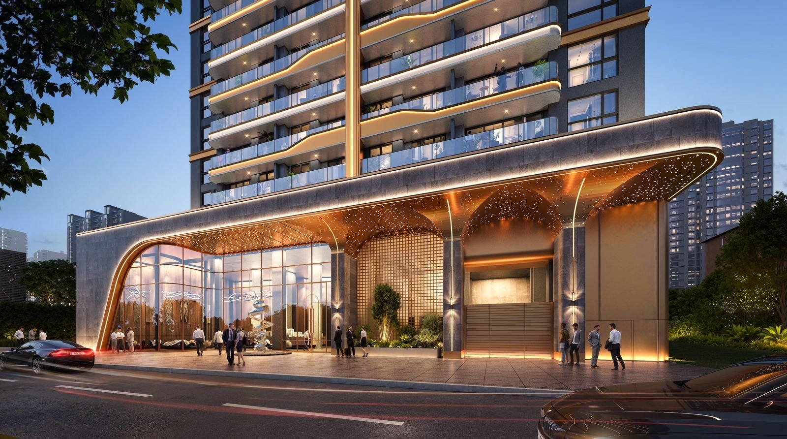 Exterior far view at Mogotio Oasis Apartment In Westlands