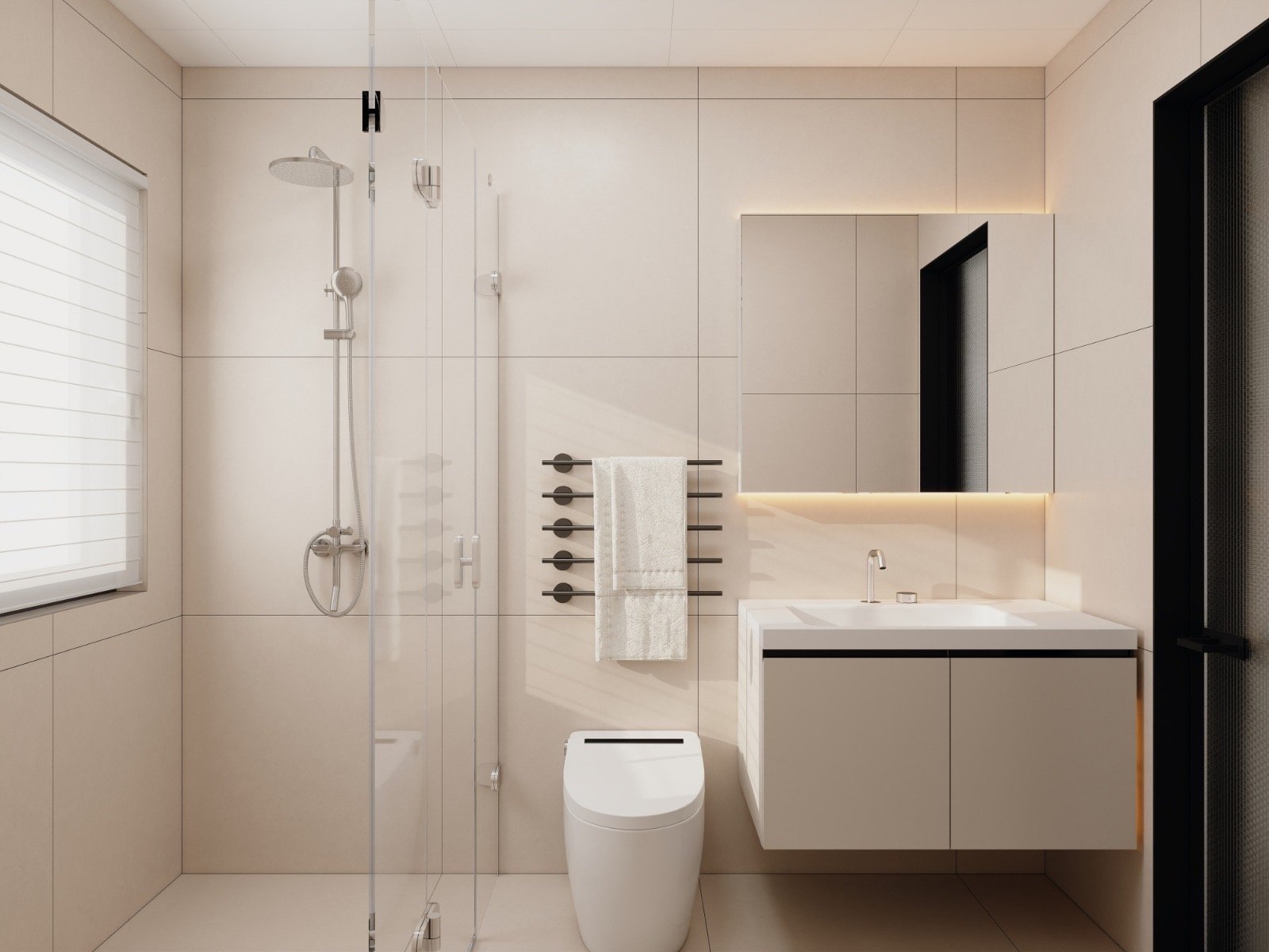 Master bathroom of 2 bedrooms at Casa Rina Heights In Westlands
