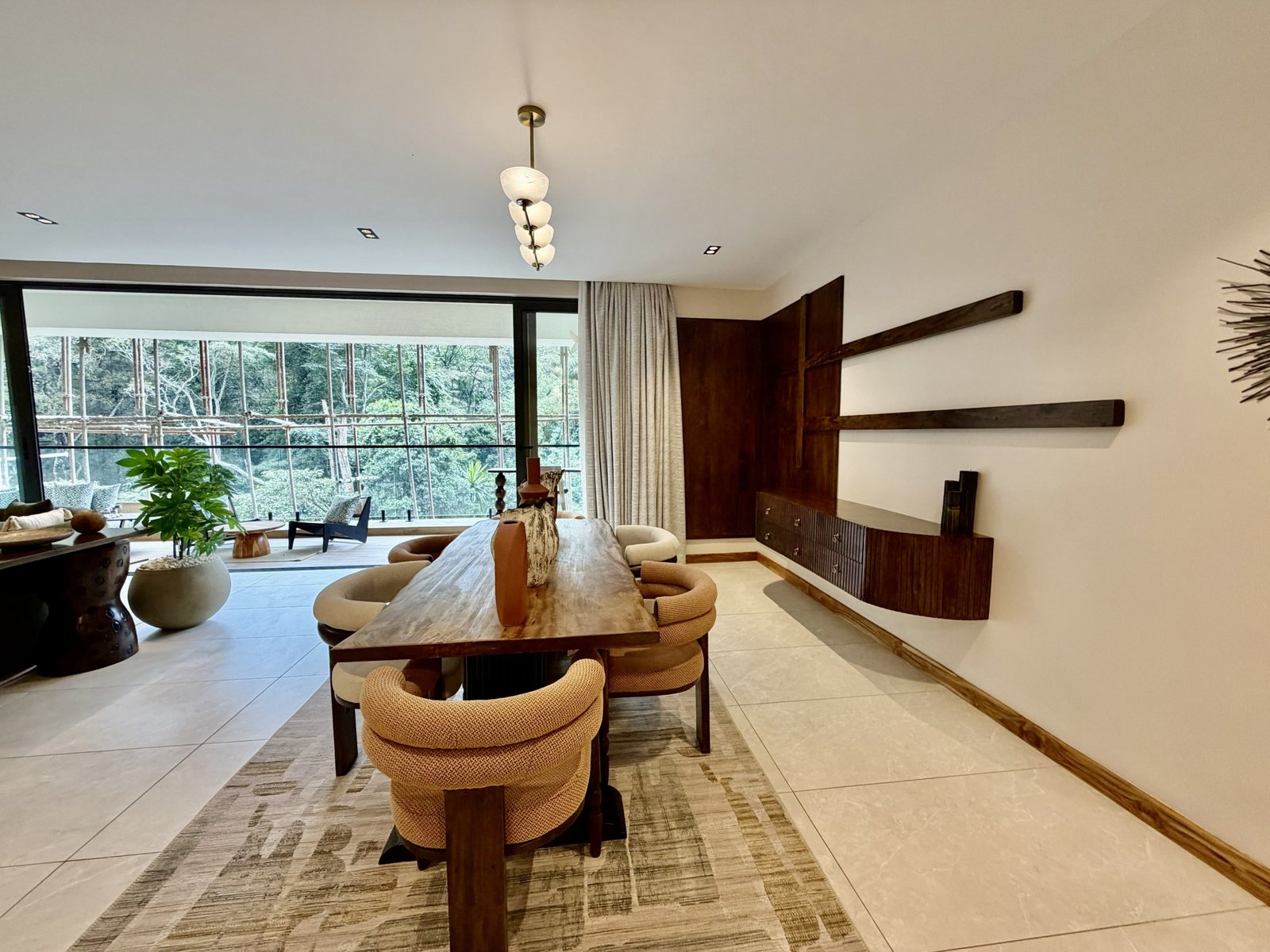 dining area at Forest View Residences In Westlands