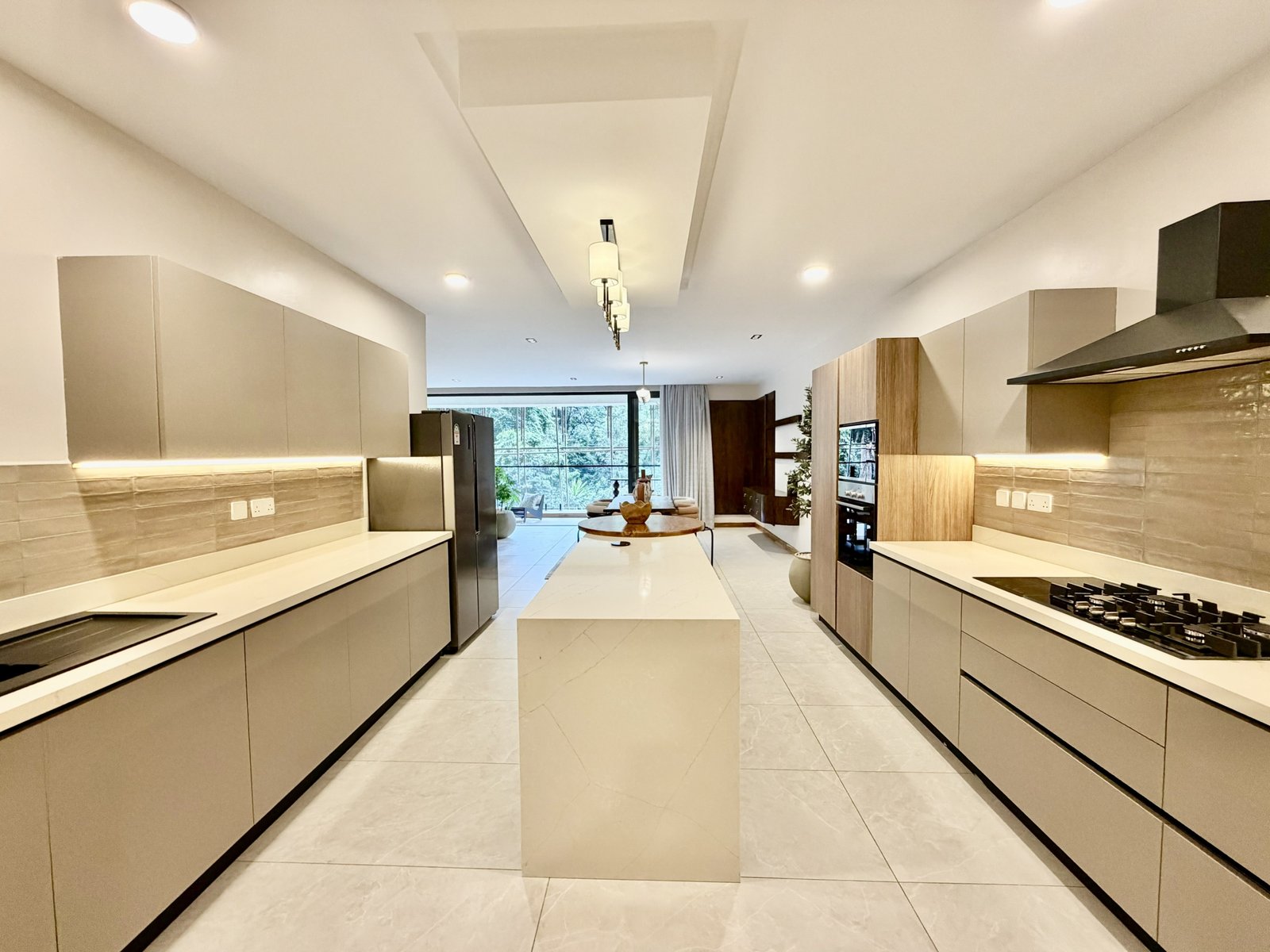 Kitchen area front view of at Forest View Residences In Westlands