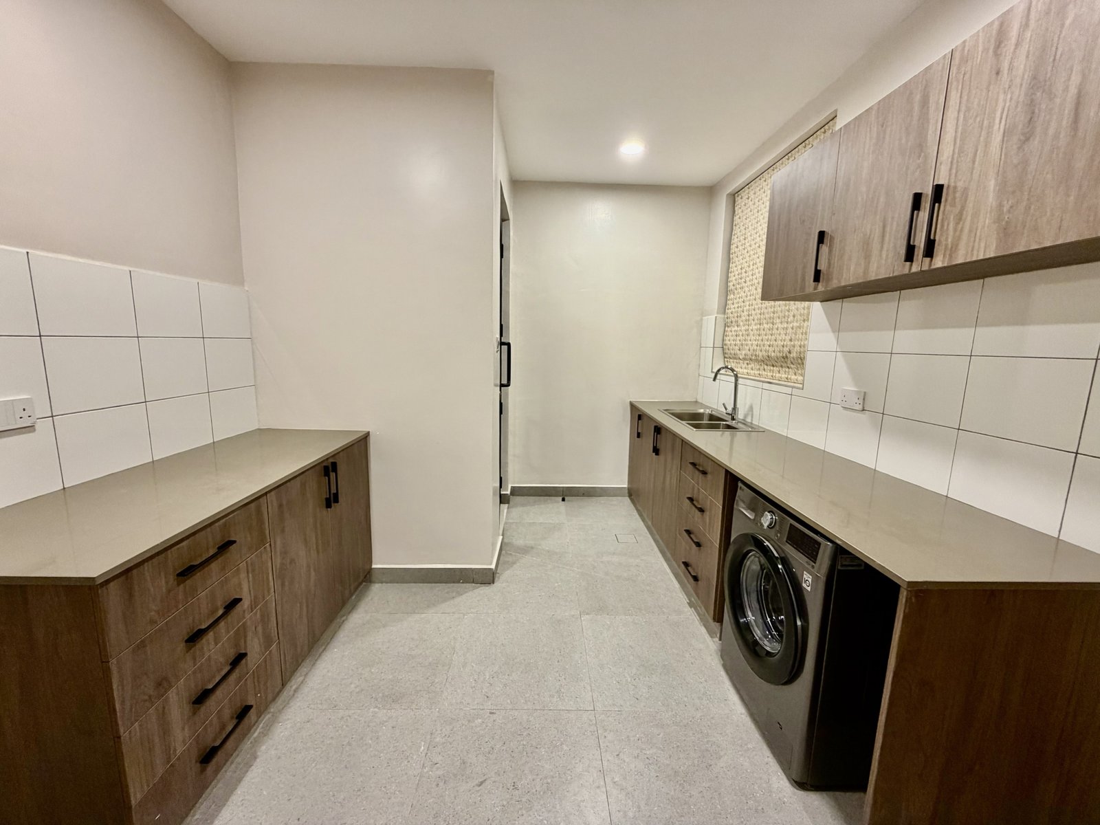 Laundry area at Forest View Residences In Westlands