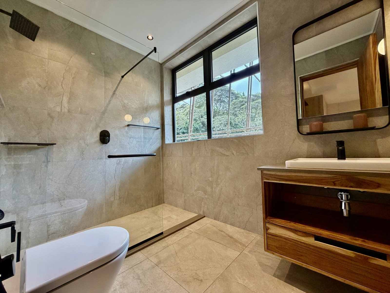 Bathroom area at Forest View Residences In Westlands