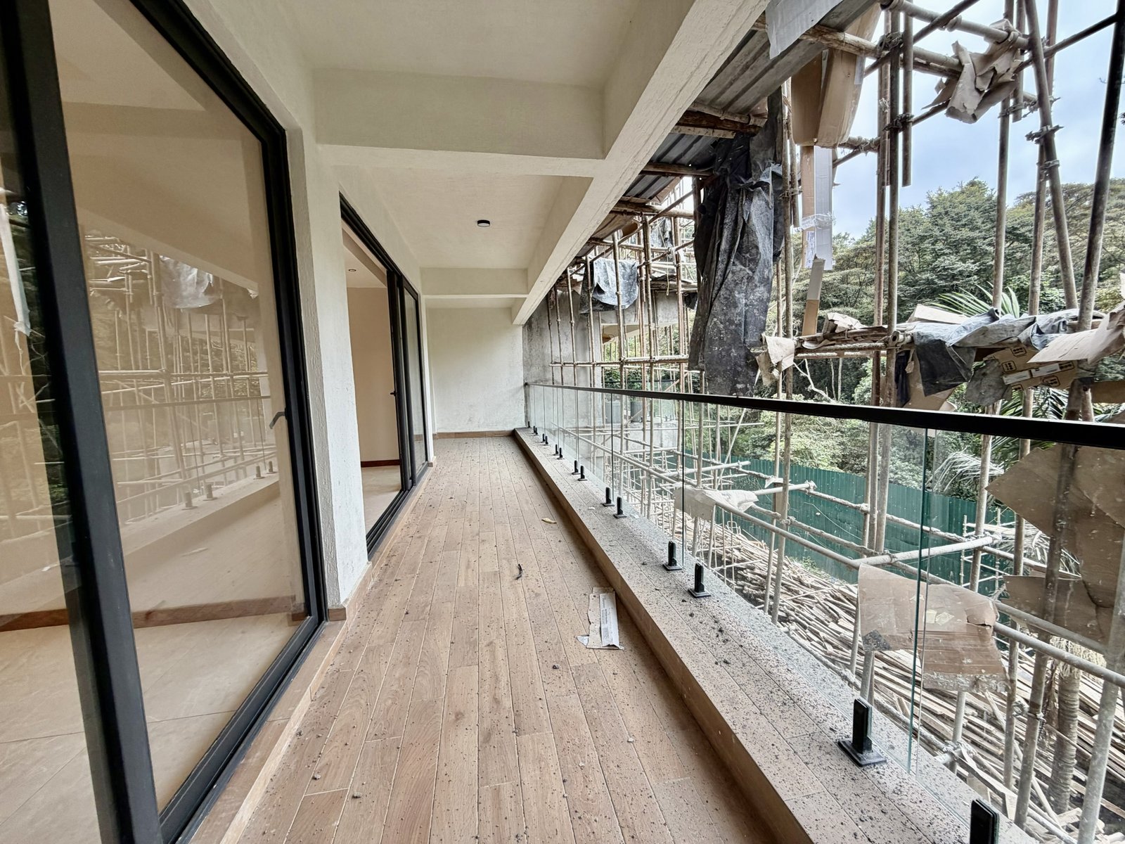 Balcony view of 2 Bedrooms At Forest View Residences In Westlands