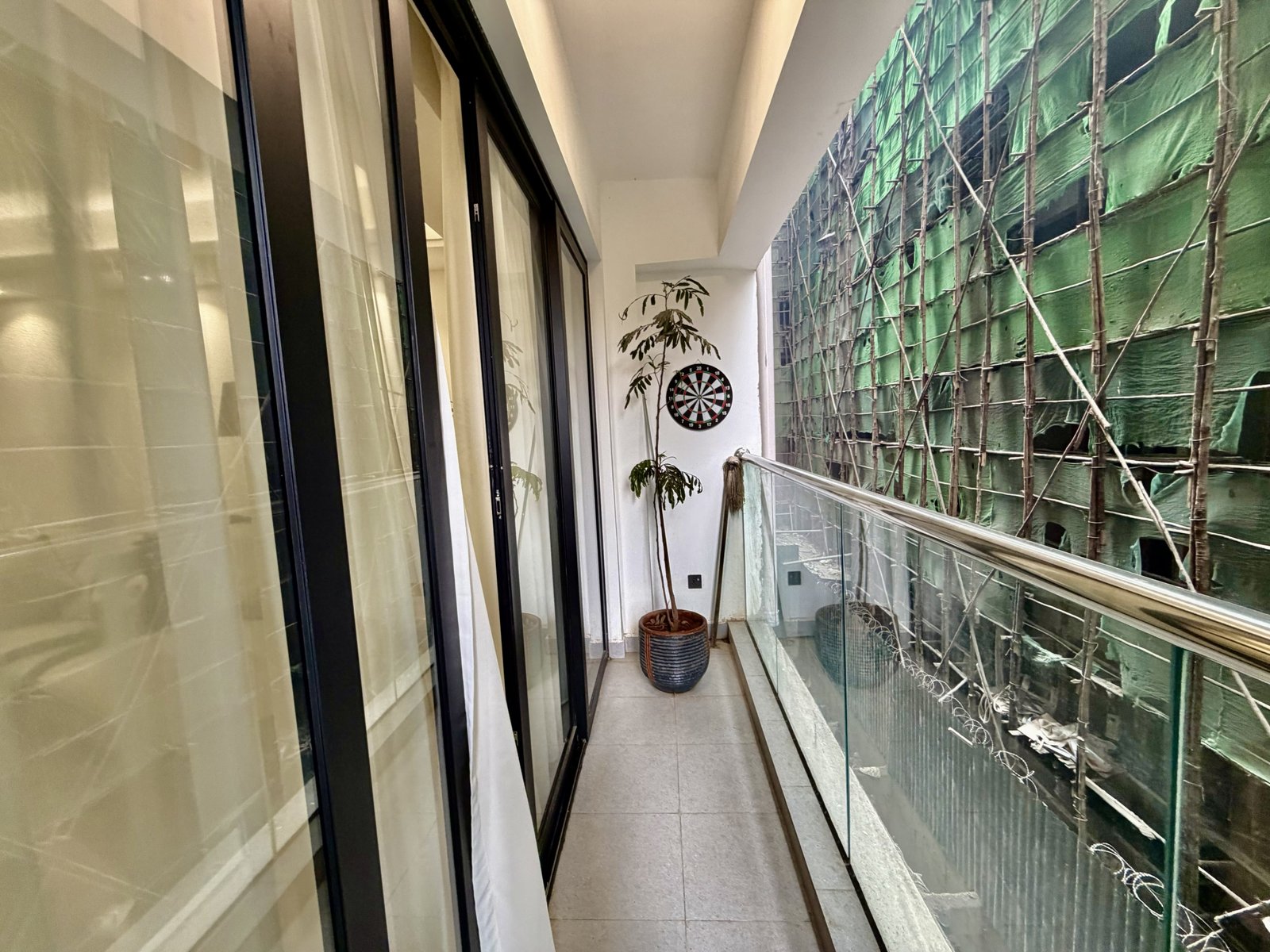 Balcony area of 2 bedrooms at Dolca Vita Oasis Apartments In Westlands