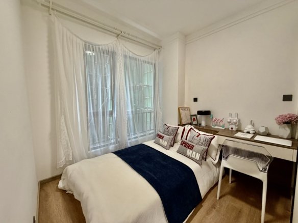 Stylish bedroom area of 2 bedrooms at Dolca Vita Oasis Apartments In Westlands