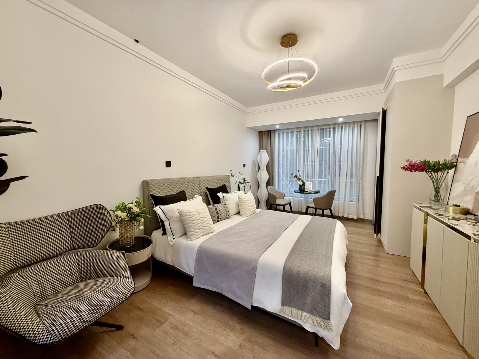 Spacious master bedroom area of 2 bedrooms at Dolca Vita Oasis Apartments In Westlands