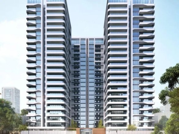 Exeterior front view of 4 bedrooms at Brookside One Residency Apartments In Westlands