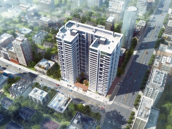 Exterior far view of 2 bedrooms at Brookside One Residency Apartments In Westlands
