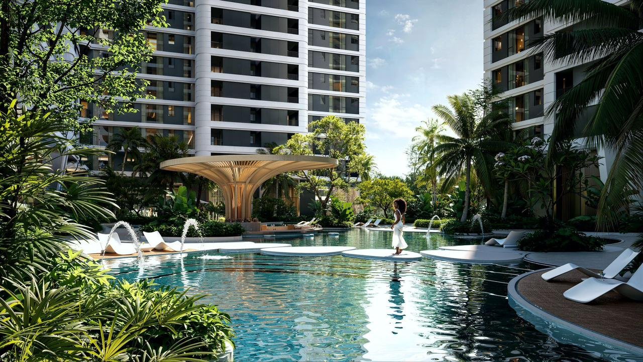 Expansive Fountain area of 4 bedrooms at Amani Residence Apartments In Westlands