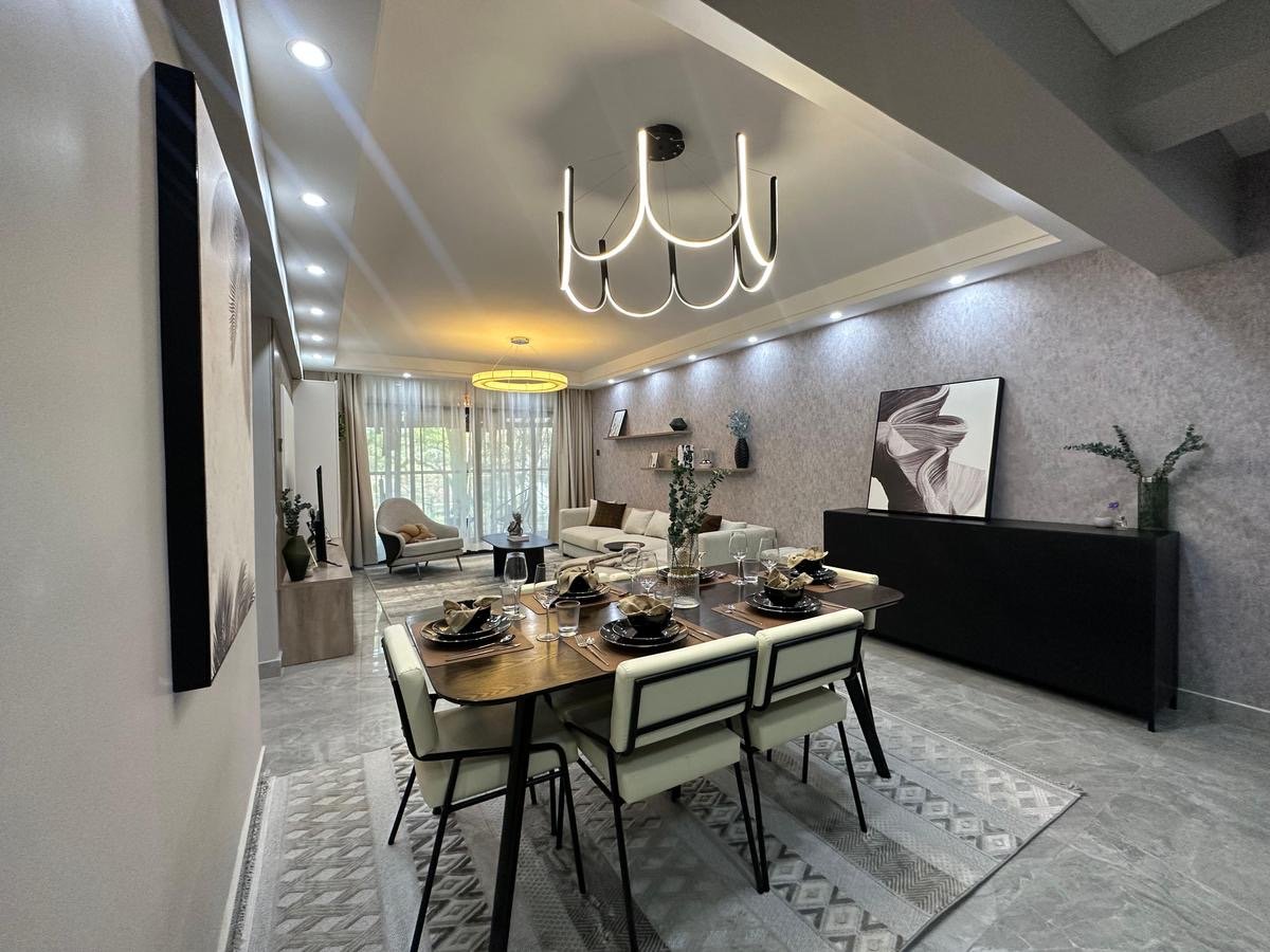 Dining area of 1 bedrooms at San Remo Heights In Westlands