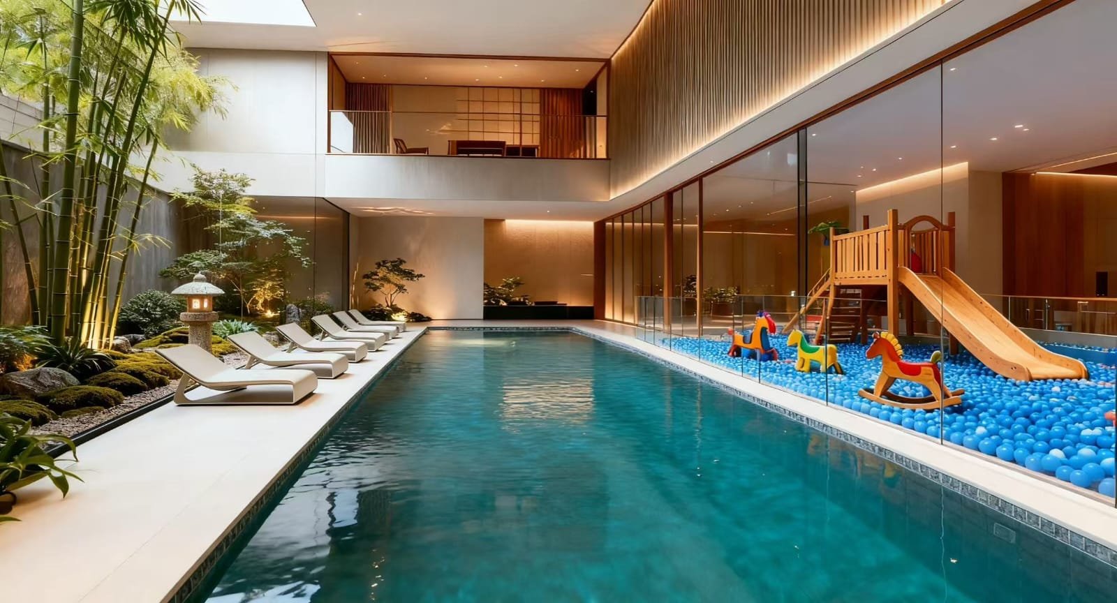 Swimming pool at MIC Garden Apartments in kileleshwa