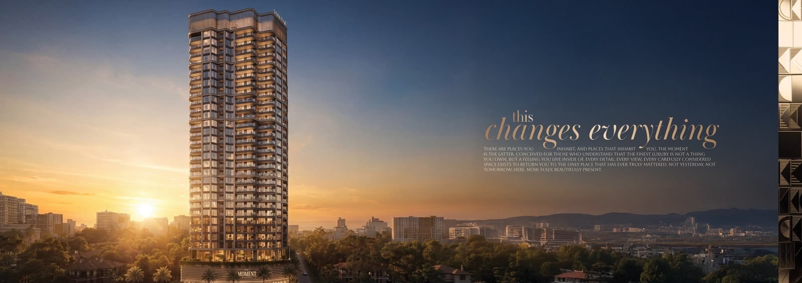 exterior far view at the moment residences in westlands