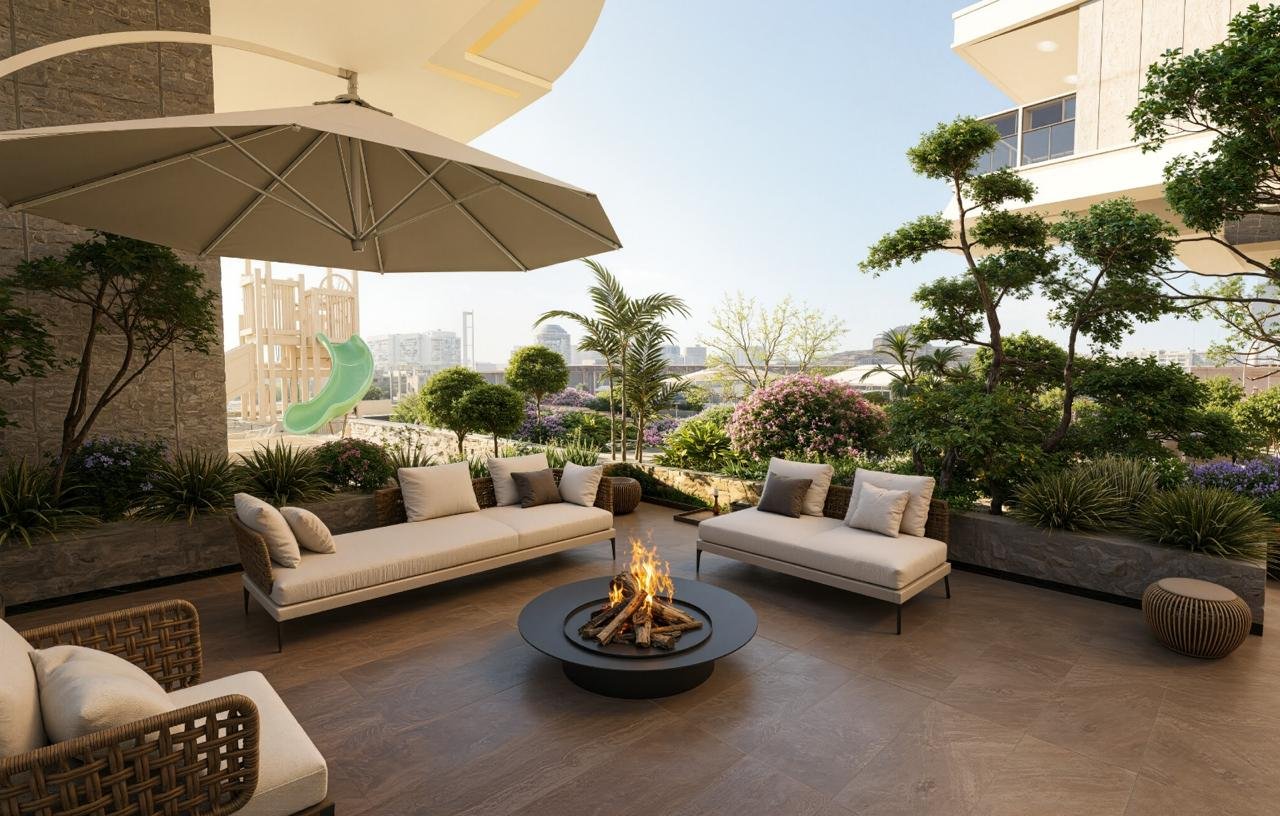 Peacefull sitting area of 1 bedrooms at MIC Garden Apartments in kileleshwa