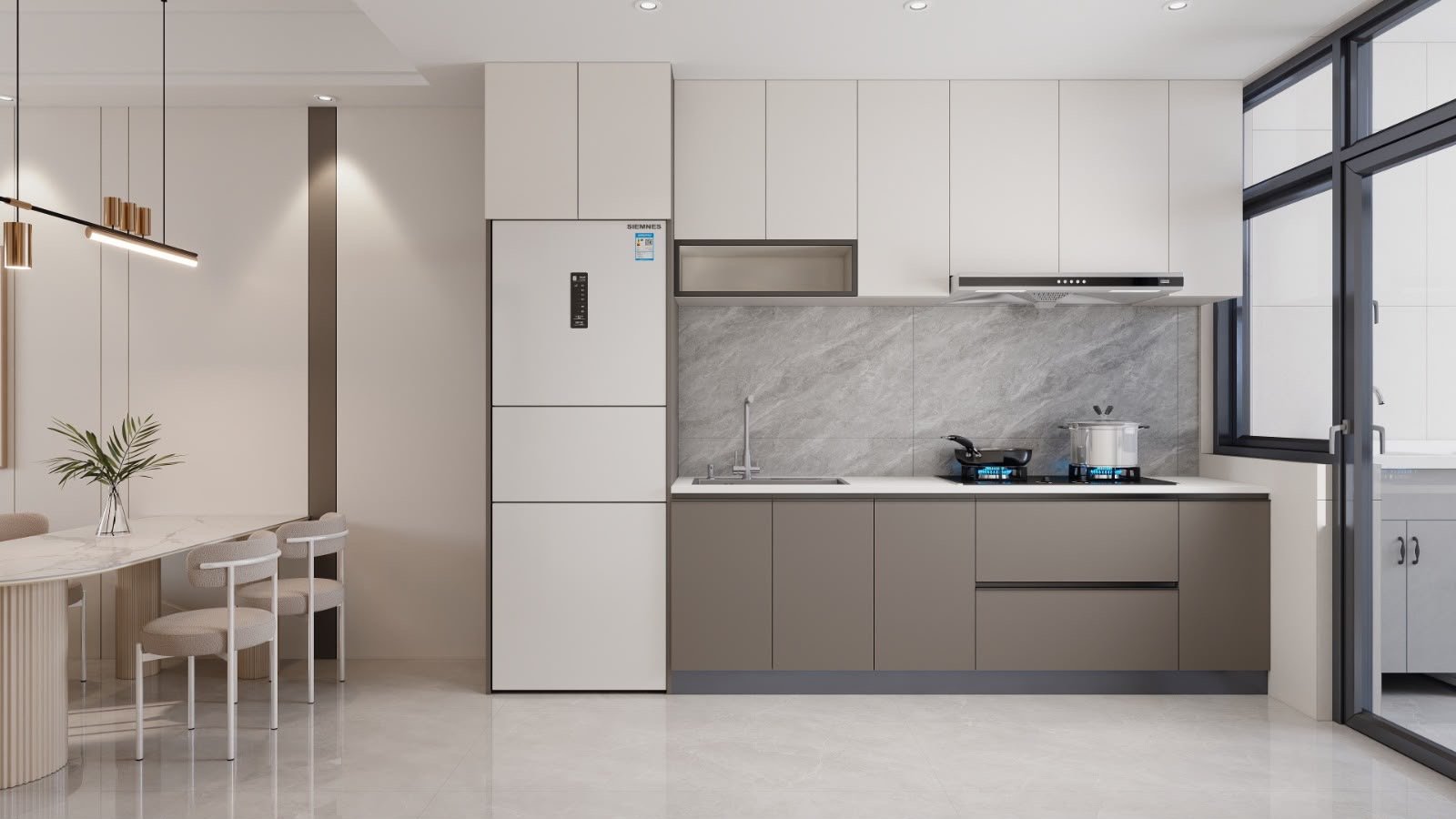 modern kitchen of 1 Bedrooms At San Remo Heights In Westlands